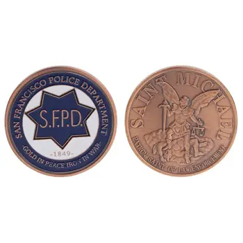 

Commemorative Coin San Francisco Police Cop Collection Souvenir Coins Art Gifts
