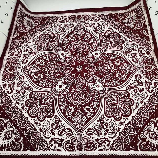 12 Bandane Unisex 55x55 Cm - Foulard In Poliestere Multiuso Per Capelli E Accessori - Foto 10