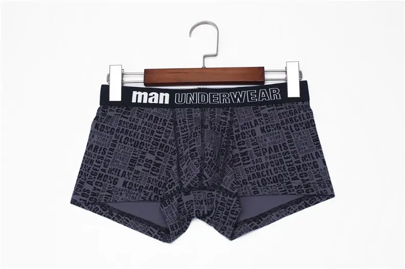 UYEEMU 3Pcs Lot Boxers Shorts Men Underwear Cotton Mens Boxer Breathable Sexy Underpants Man Brand Homme Pull in Male Panties-06