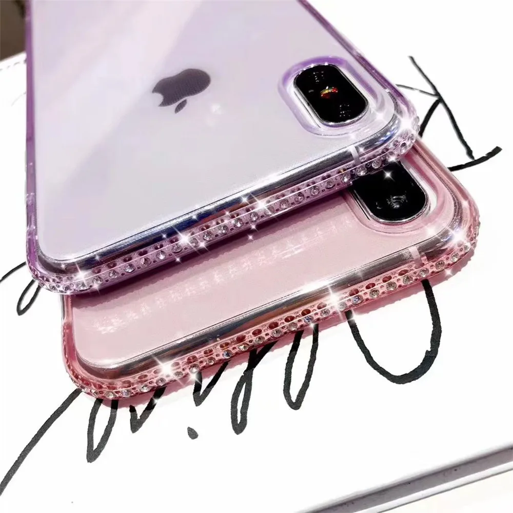 Чехол Sideband drill для телефона iPhone SE 2020 6s 7 8 Plus X XR XS Max мягкий чехол Роскошный