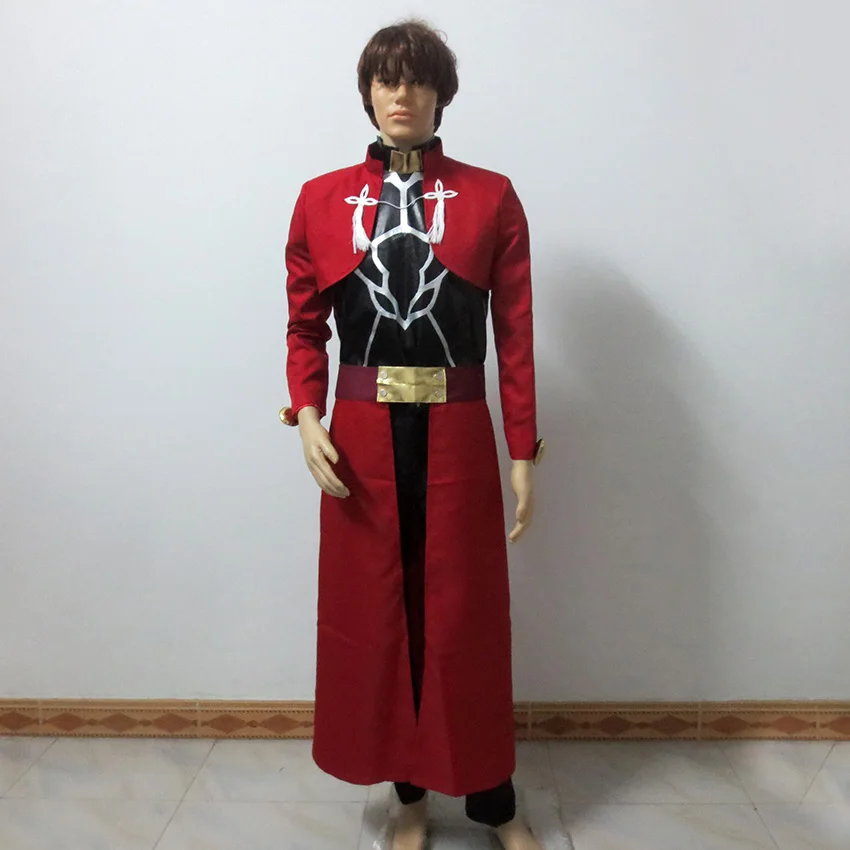 Red Fate Stay Night Archer emiya костюмы для косплея на заказ любого размера - Цвет: female size