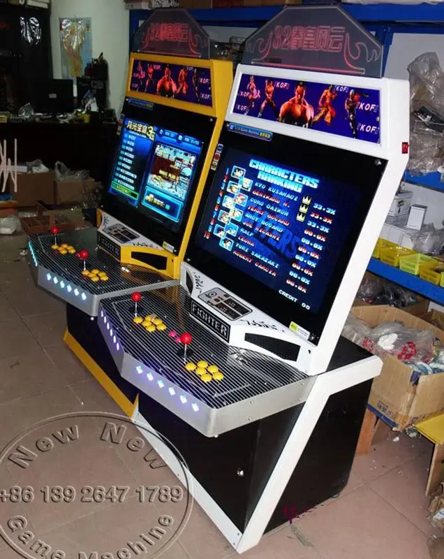 China Electronic Shop Coin Operated Tekken Street Fighter Arcade Cabinet Video Game Machine