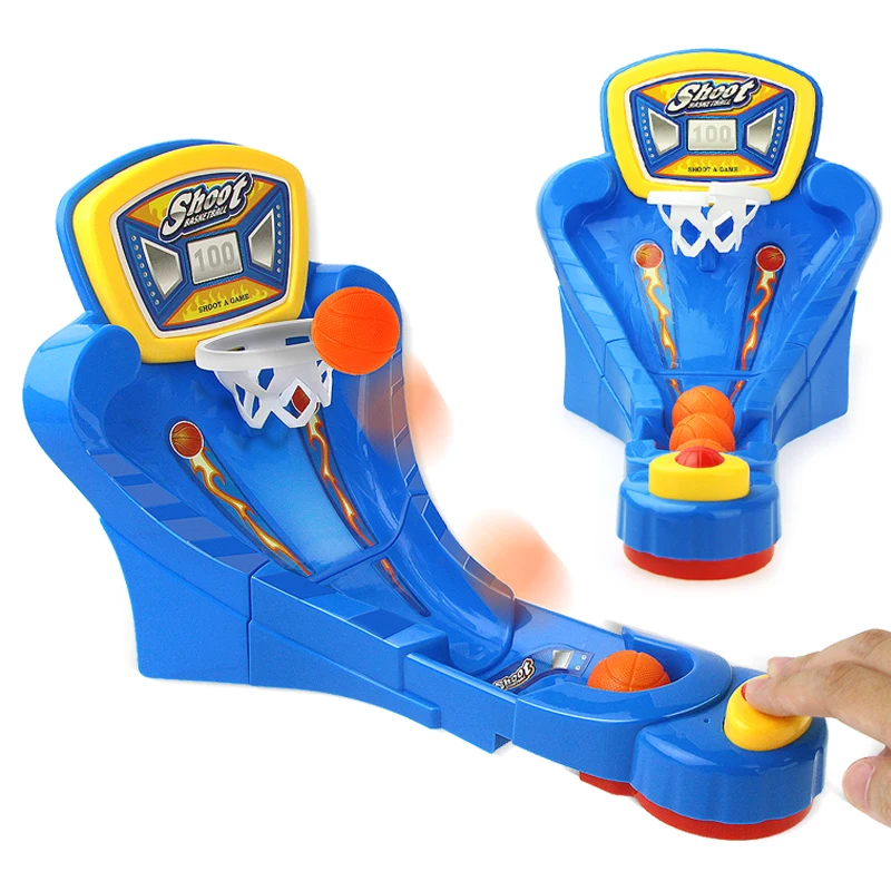 

Mini Basketball Desktop Portable Folding Toy Basketball Shooting Hoop Games Set Family Game Educational Funny Toys for Kids