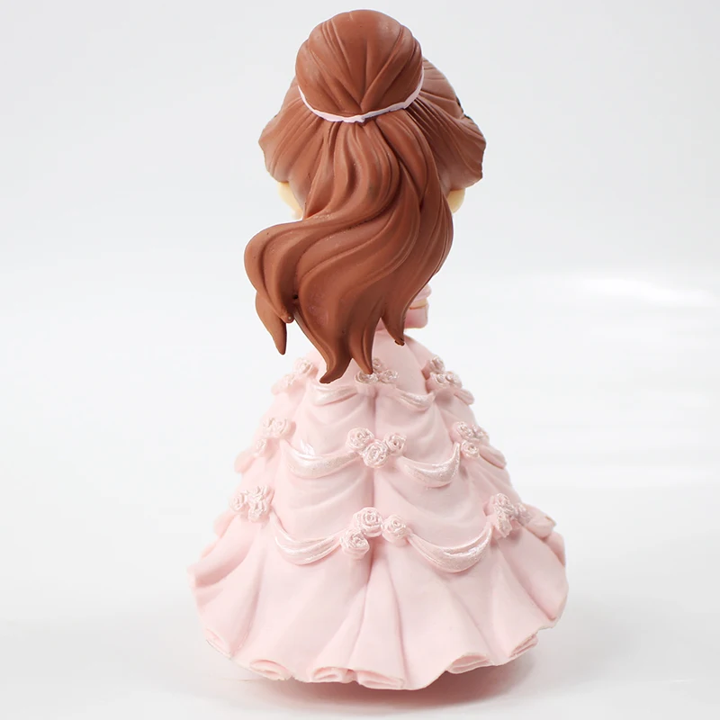 14cm Princess Belle Wedding Dress Beauty And The Beast Belle Dreamy Style Qposket Pvc Action Figure Model Collection Toys Doll Action Figures Aliexpress