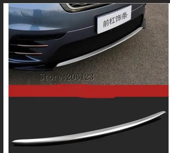 

For Land Rover Range Rover Velar 2017 2018 2019 For Low-equipped model Car styling Steel Matte Front Center Bottom Grille Trim