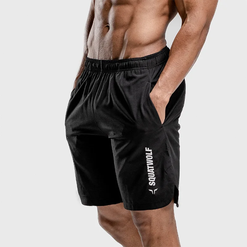 Новые мужские шорты для фитнеса тренажерные залы свободные шорты тренировка для бегунов тонкие быстросохнущие пляжные шорты Мужская Летняя Повседневная одежда