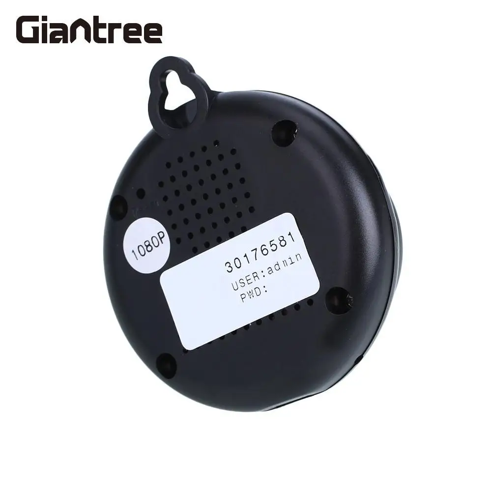 Giantree 360 градусов 1080P Full HD wifi IP камера Детский Монитор видеокамера прочная камера наблюдения для помещений рекордер