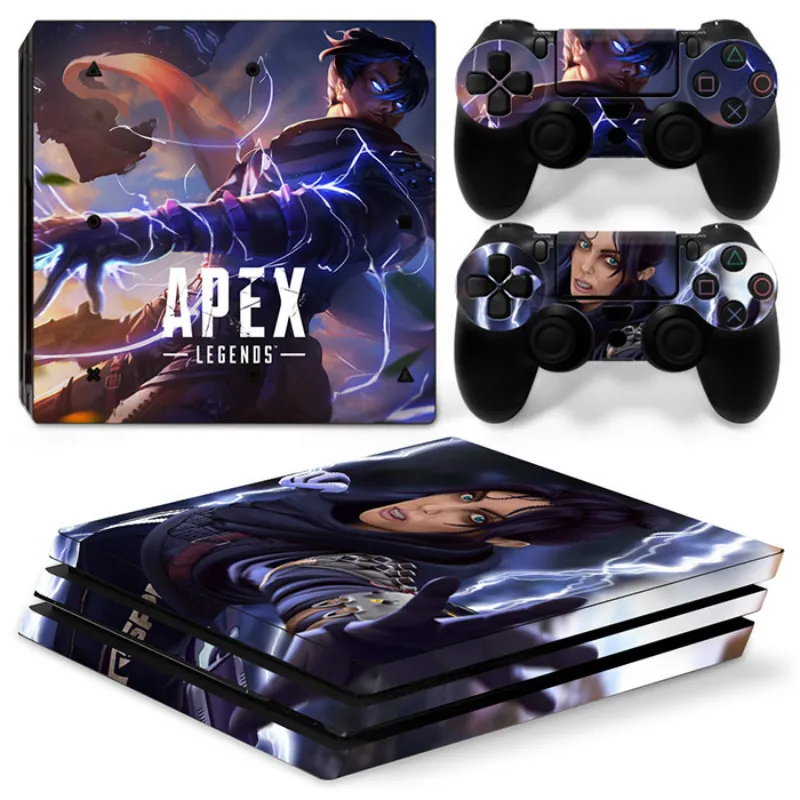 Съемная Виниловая наклейка для консоли playstation 4 Pro с 2 контроллерами для PS4 Pro Skins, наклейка, дизайн - Цвет: 3