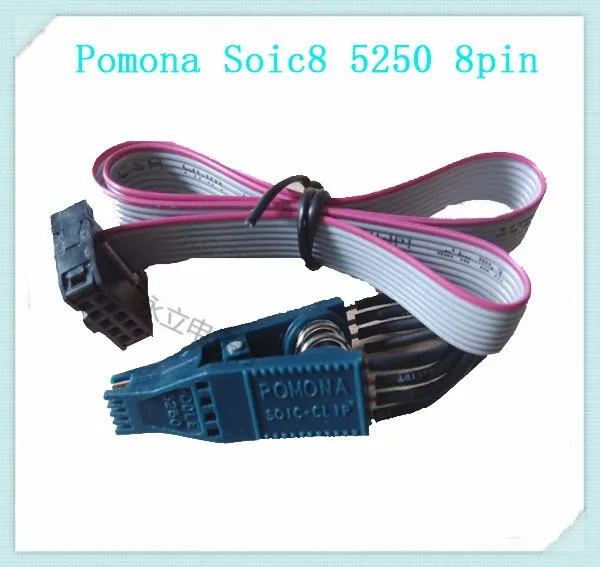 Tacho clip 5250 soic 8 eeprom clip 5250 for tacho 8pin cable for soic 8 clip 5250