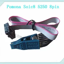 Tacho зажим "POMONA" 5250 soic 8 eeprom зажим 5250 для tacho 8pin кабель для pomana soic 8 Зажим 5250