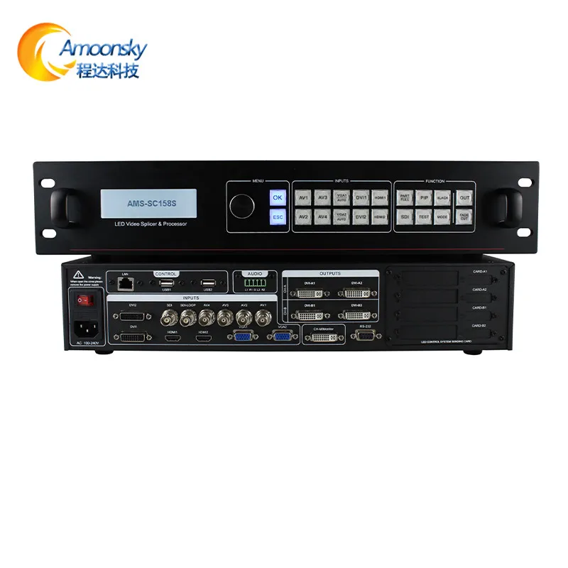 Video Processor High Resolution Support 4 sending cards like linsn ts802d nova msd300 for led display screen big led video wall Video Processor High Resolution Support 4 sending cards like linsn ts802d nova msd300 for led display screen big led video wall