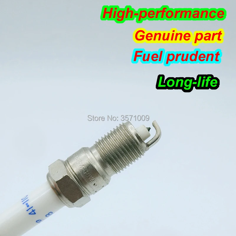 

HOT 4pcs Brand new sparking plug 41-110 41110 Iridium auto Spark Plugs ignition plug for AC 12621258 TR55IX XP5245 IZTR5B11