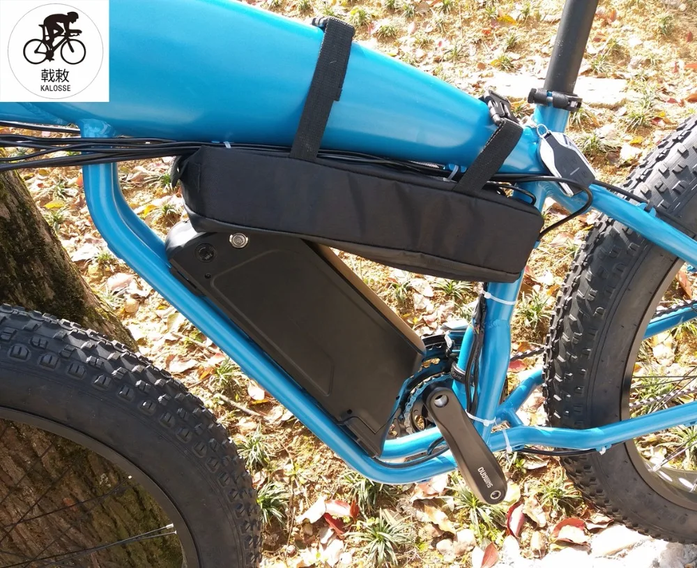 Excellent Kalosse  Aluminum  electrical snow bike  Hydraulic brakes 48V 1000W  motor  electric  fat  bike  26*4.0 27 speed M370 6 Excellent Kalosse  Aluminum  electrical snow bike  Hydraulic brakes 48V 1000W  motor  electric  fat  bike  26*4.0 27 speed M370 6