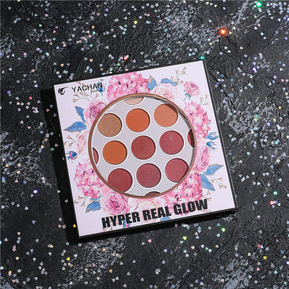 

2019 New Arrival Eyeshadow Palette Hyper Real Glow Eye Shadow Palette Shimmer Eye Makeup Cosmetic Matte Earth Color Nude Shadows