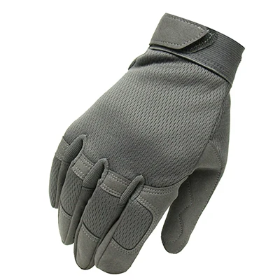 Новые военные Легкие Армейские перчатки мужские армейские тактические перчатки камуфляжные полный палец перчатки для пейнтбола - Цвет: Wolf Gray