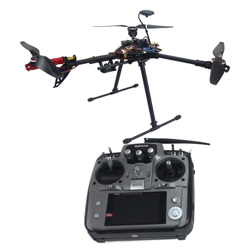 RTF Kit NO Battery Charger HMF Y600 Tricopter Copter Hexacopter APM2 8 GPS Drone with Motor