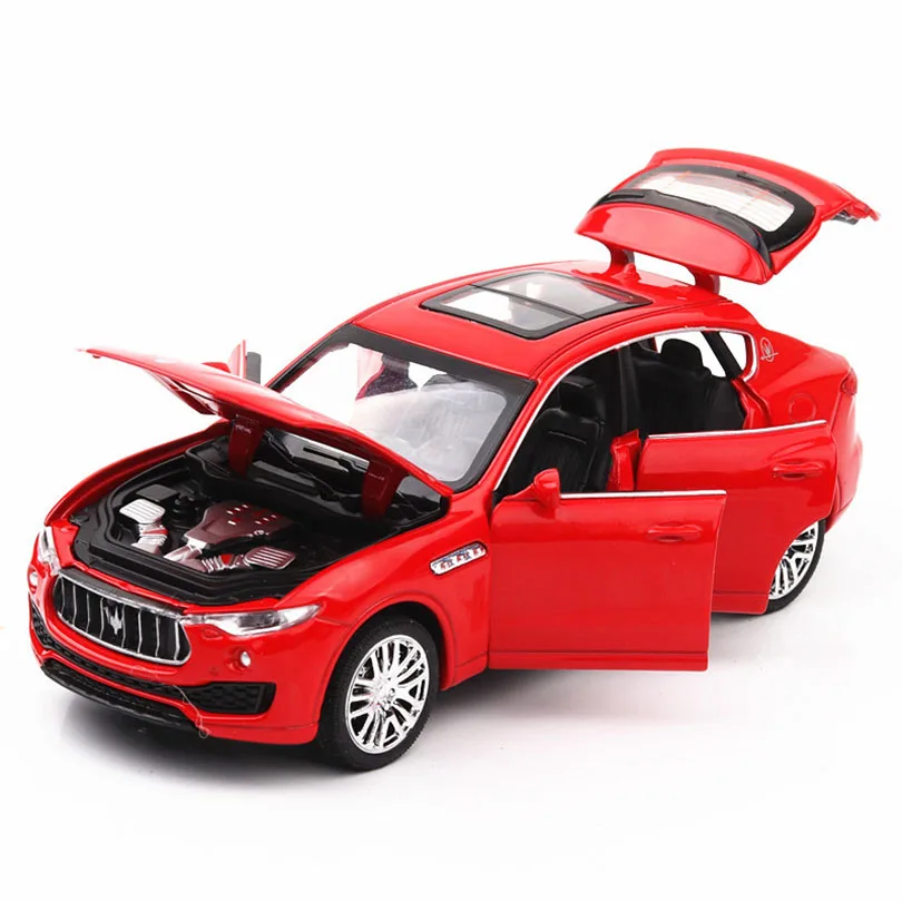 T1: 32 Levante SUV Моделирование игрушечных автомобилей модель сплава оттягивание