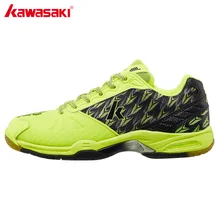 Kawasaki профессиональная обувь для бадминтона для мужчин и женщин, Брендовые спортивные кроссовки для помещений, анти-кручение, анти-скользкий комфорт, K-519