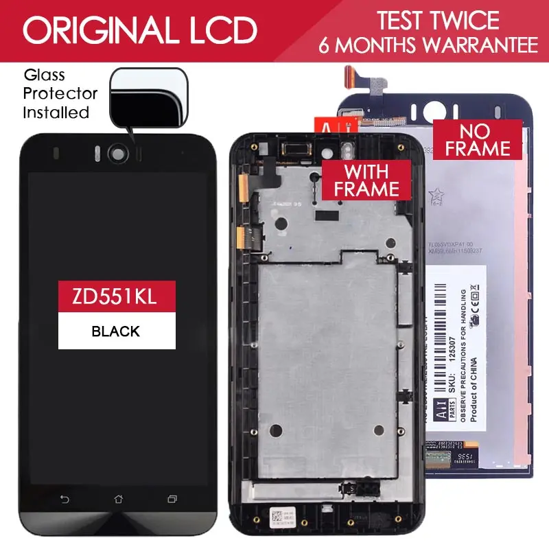 Original 5 5 inch 1920x1080 Display for ASUS Zenfone Selfie ZE551KL ZD551KL LCD Touch Screen With