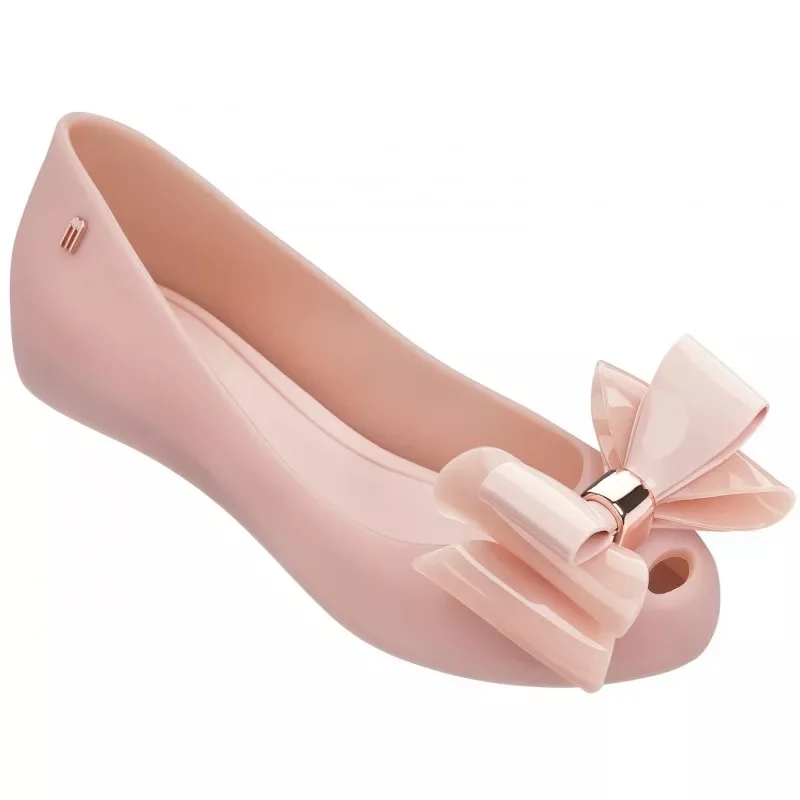

Melissa Women Sandals Bowtie Summer Ladies Sandals Melissa Female Shoes Non-slip Women Melissa Jelly Sandals Breathable