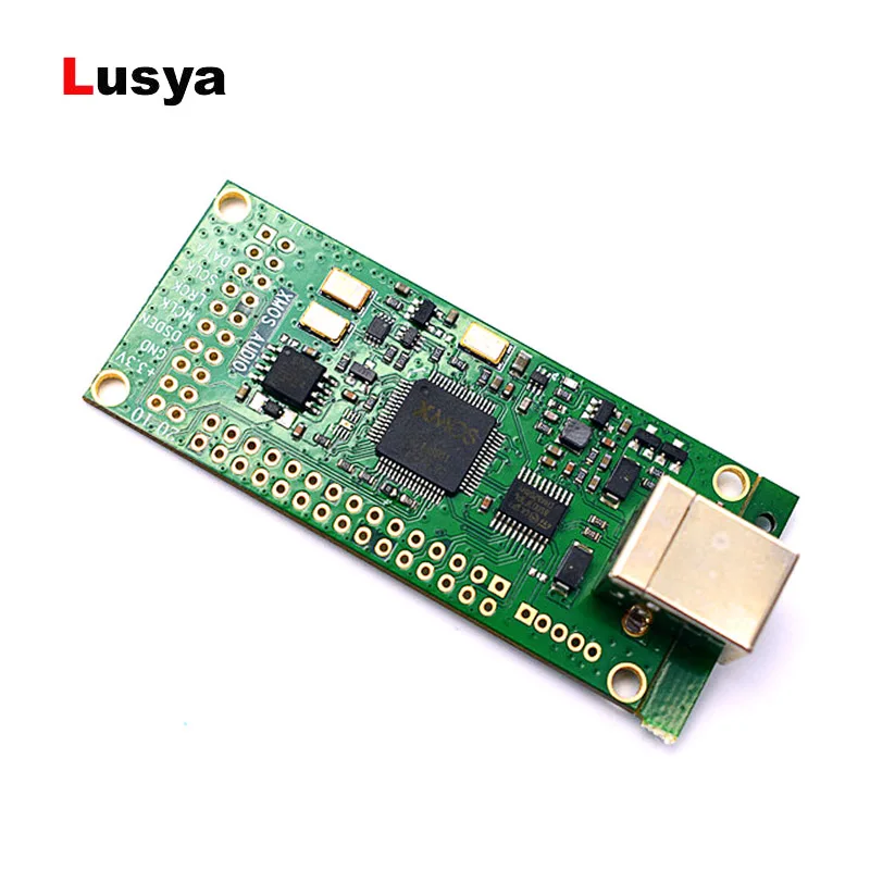 

XMOS XU208 USB to USB digital interface I2S asynchronous daughter card support DSD256 128-TQ64-C10 for HiFi amplifier A2-006