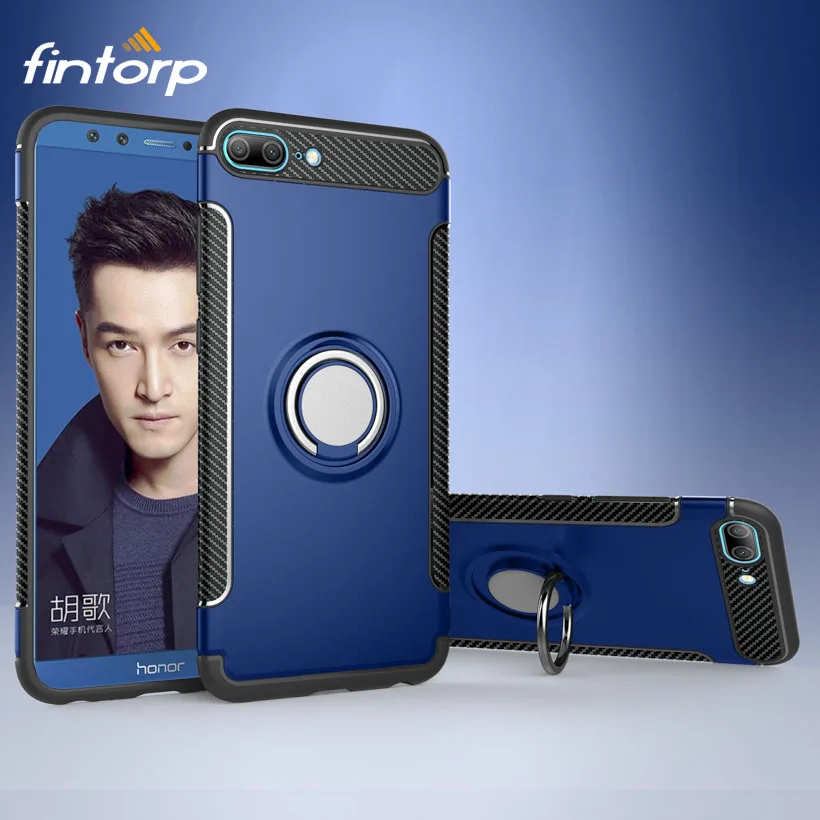 

Case For Huawei Honor 8X 9 10 Lite V20 20i 8 V8 7X V9 Play V10 Note 10 Cases Car Magnet Stand Cover For Huawei Nova 4 3i 3 2 2S