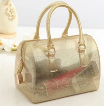 2015 Italian fashion brand design candy bags jelly bag Beach bags waterproof PVC rubber Silicone summer bags