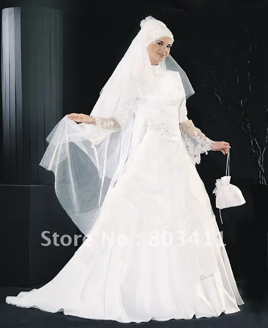 Buy Free Shipping Classical A Line Satin Islamic