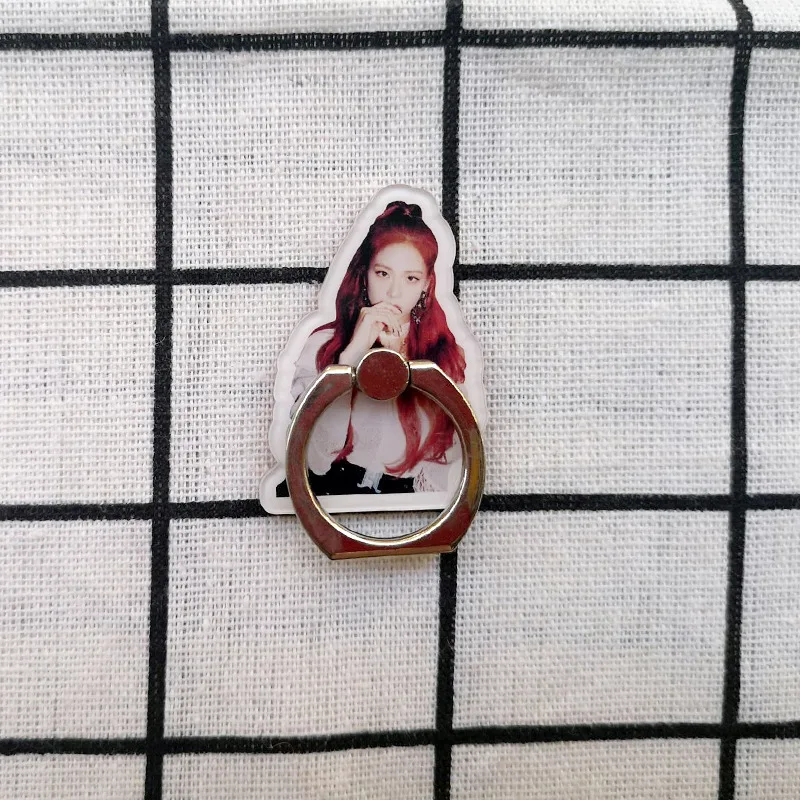 Модный альбом Дженни Роза подставка держатель для мобильного телефона Kpop Blackpink Kill This Love регулируемое Универсальное кольцо на палец
