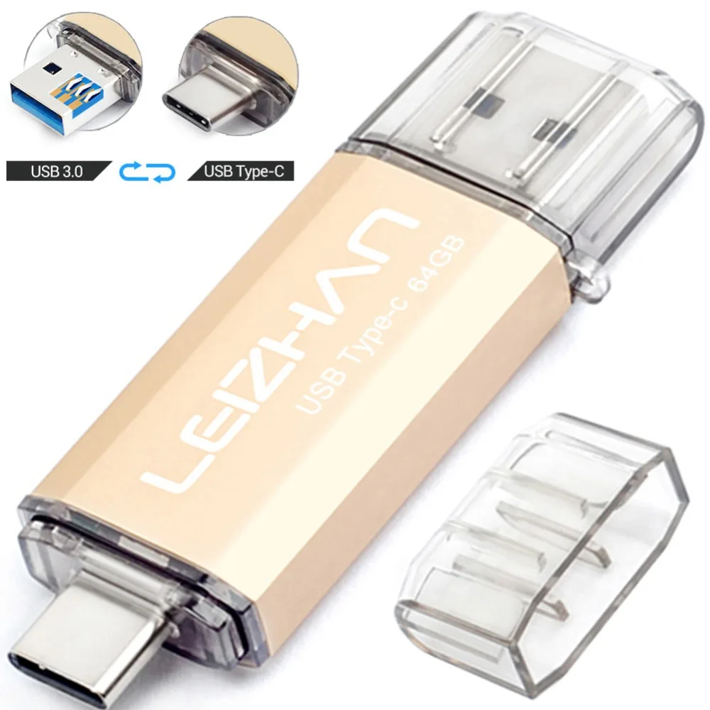 LEIZHAN OTG USB Flash Drive Photo Stick 128GB 64GB 32GB 16GB for Samsung Galaxy S10 S9 S8 256GB Pendrive USB3.0 Type c Flash USB LEIZHAN OTG USB Flash Drive Photo Stick 128GB 64GB 32GB 16GB for Samsung Galaxy S10 S9 S8 256GB Pendrive USB3.0 Type c Flash USB