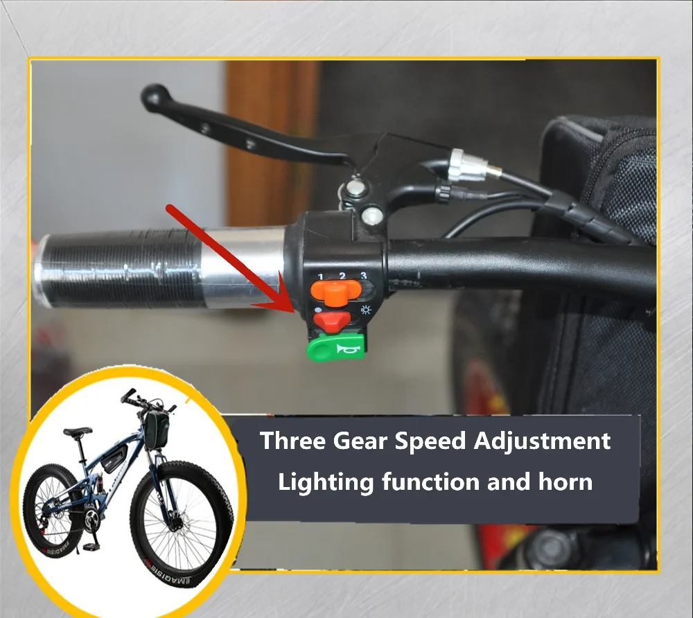 Clearance 17 "snow e-bike 7 speed, 26 * 4.0 fat tire snow bike, 48V 15AH 1000W strong electric bike, high carbon steel frame 3 Clearance 17 "snow e-bike 7 speed, 26 * 4.0 fat tire snow bike, 48V 15AH 1000W strong electric bike, high carbon steel frame 3