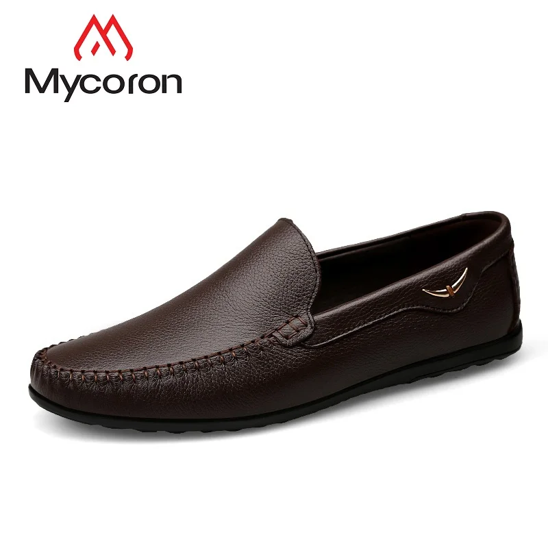 

MYCORON 2018 The New Listing Handmade Men Boots Comfortable Luxury Designer Breathable Spring Autumn Man Flats Zapatos Hombre