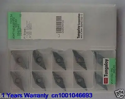 

DHL/EUB 2 boxes Original for Tungaloy VCMT160408-PS NS530 VCMT332-PS Carbide Insert NEW 10PCS/box 15-18