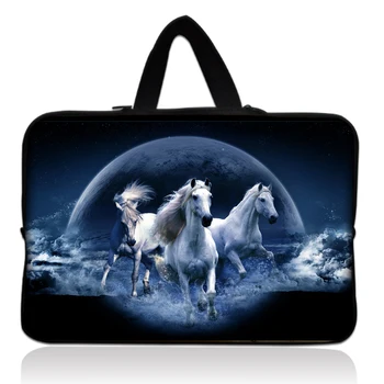 

Retail Sale Free Shipping Horse 13" Laptop Neoprene Sleeve Bag Case Pouch For 13.3" Apple Macbook Pro,HP Folio