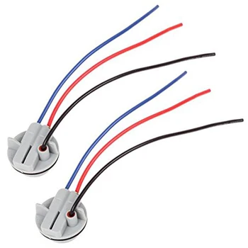 

1157 2057 2357 Replacement Plug-in Light Bulb Extension Sockets LED Bulb Connector Wired Tail Brake Light