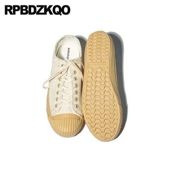 

12 44 round toe lace up large size retro canvas shoes trainers flats women chinese comfortable 11 sneakers breathable 43 fashion