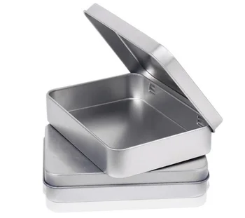 

Rectangular Tin Box Fashion Metal Storage Box Small Gift Card Case 11.5*8.5*2.2cm wen6285