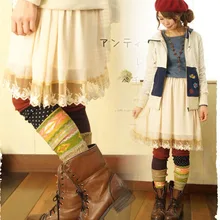 Лолита Кружева Вышивка плиссированные Kawaii юбка Мори для девушки принцесса Лето шифон пачка Нижняя юбка дамы милые юбки Saia Женская юбка