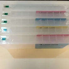 Высококачественные многоразовые картриджи для Epson stylus pro 9700 7700 чернильные картриджи 5 цветов/комплект
