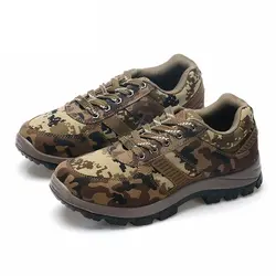 Дышащая прогулочная обувь мужские камуфляжные кроссовки уличные спортивные альпинистские легкие Нескользящие туфли износостойкие