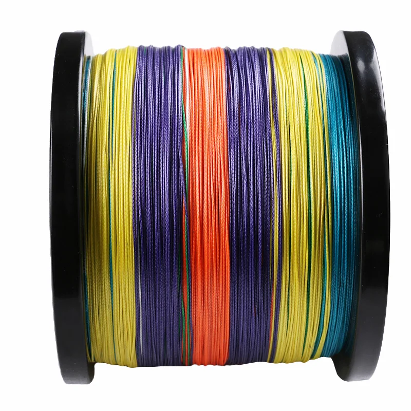9 Color 8 Strand 100-1000M 12-300LB Super Strong PE Spectra Braided Fishing Line