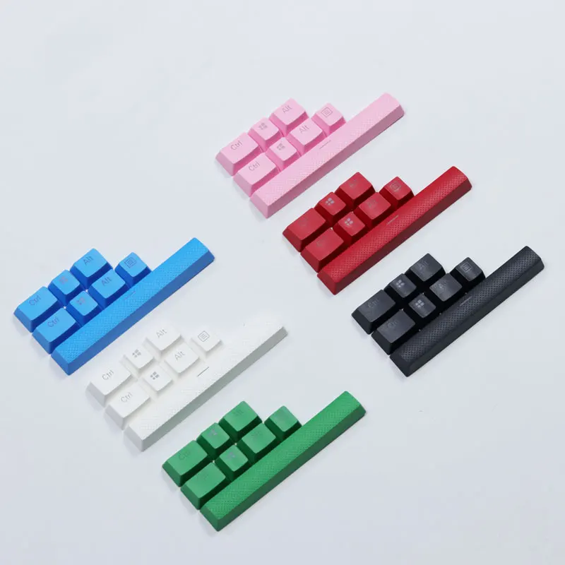 8 keys PBT двойной выстрел подсветкой дополнения колпачки для Corsair STRAFE K65 K70 K95 logitech G710 +