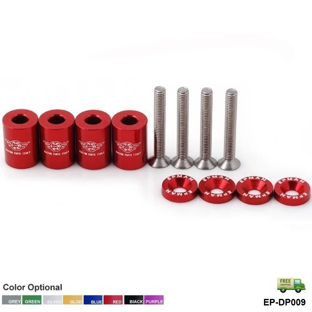 

Racing 1" ALUMINIUM BILLET HOOD VENT SPACER RISER KITS FOR ALL TURBO / ENGINE/MOTOR SWAP 6MM EP-DP009-FS