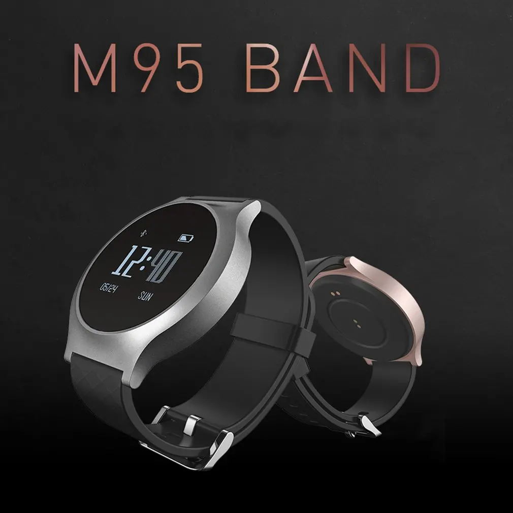M95 спортивные Смарт часы для мужчин Smartwatch счетчик шагов монитор сна умный Браслет