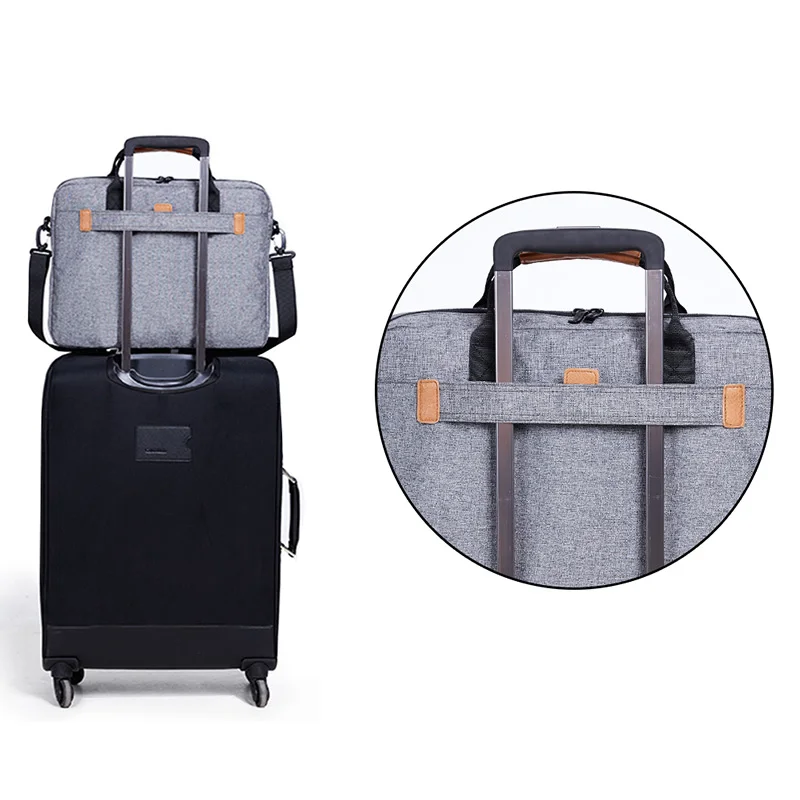 KALIDI 13.3 - 15.6 Inch Laptop Bag Business Men Briefcase Shoulder Bag for Dell Alienware / Macbook / Lenovo Notebook Bag Women