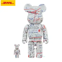 11 "быть @ RBRICK мрачные оригинальный поддельные 400% Bearbrick BB стрит-арт Виниловая фигурка Коллекционная модель игрушки 28 см коробка L332