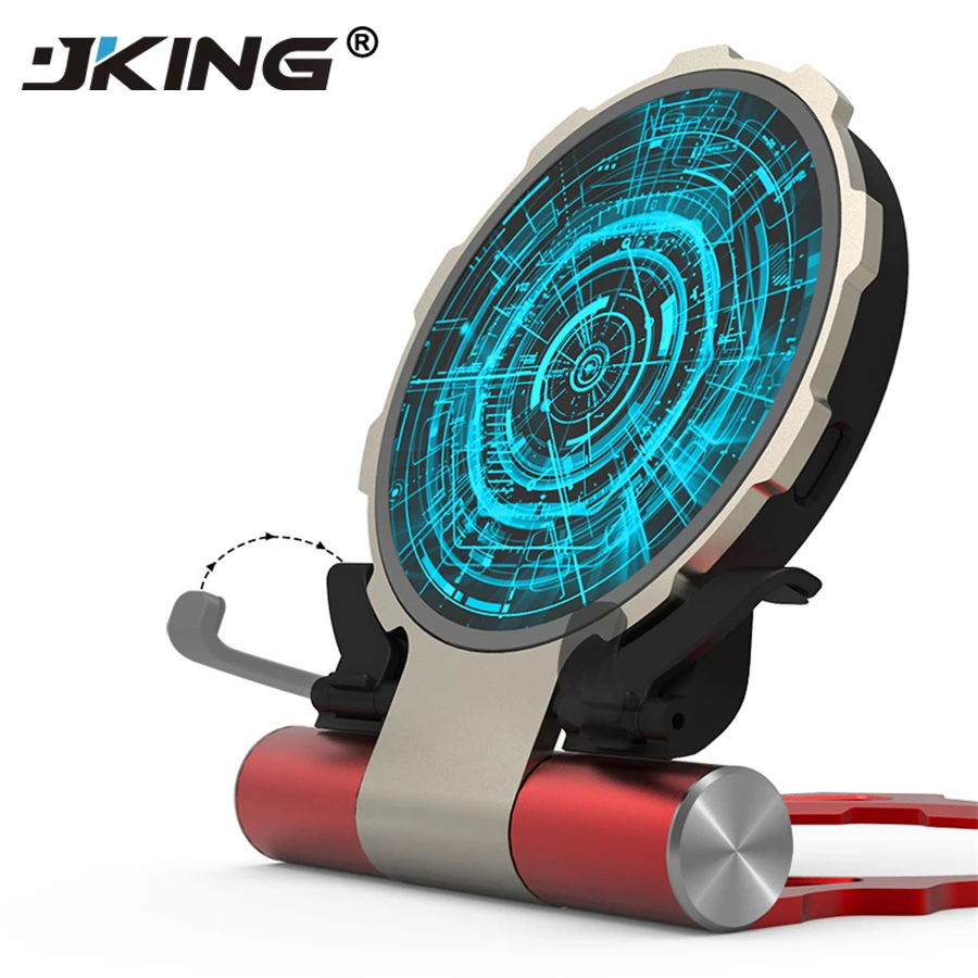 

Portable Wireless Charger Iron Man Qi Wireless Fast Charger for iPhone X XS 8 Samsung S9 S9+ Quick Charging Pad Foldable Holder