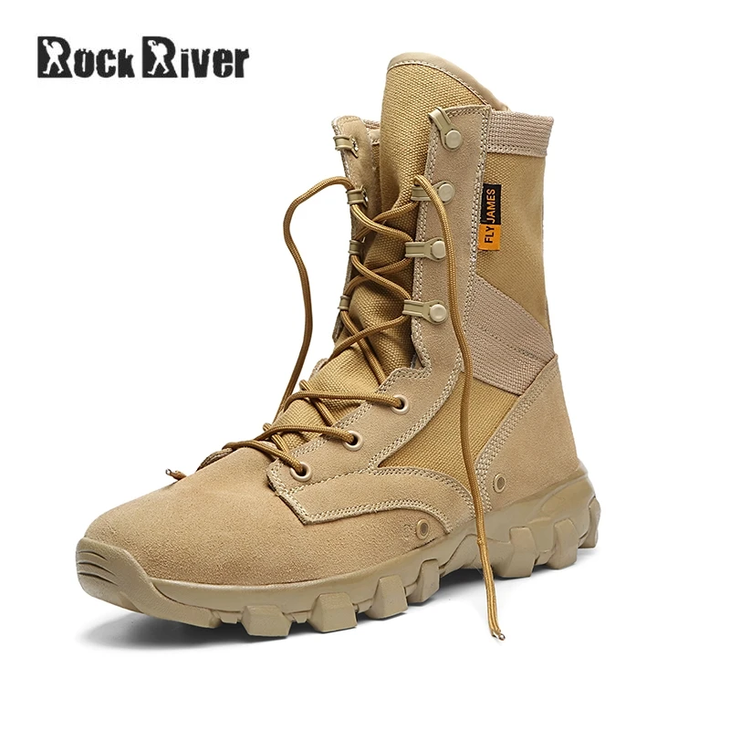 

Autumn Men Military Boots Quality Tactical Desert Combat Ankle Boots Army Work Shoes Cow Suede Leather Boots Men Plus Size 39-46