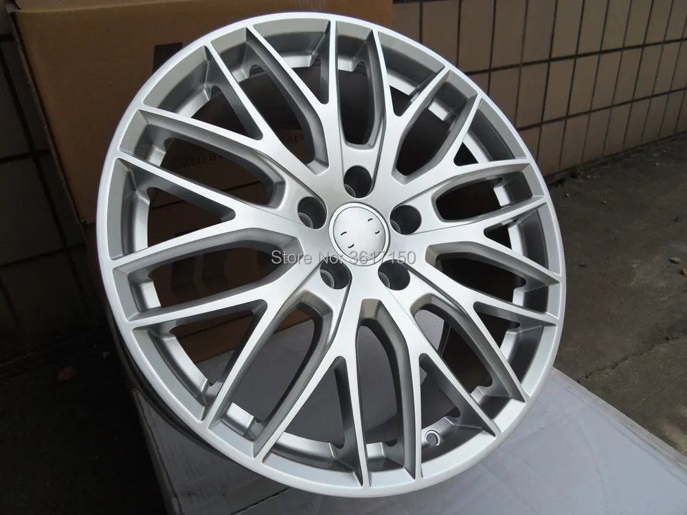 18x8J колеса диски PCD 5x112 центр отверстия 66 6 ET35 с колпачками ступицы|Диски колёсные| |