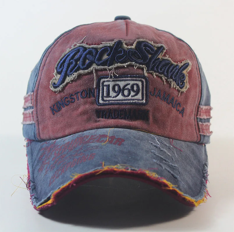 Новые буквы 1969 Snapback мужские бейсболки женские облегающие Промытые старый Ретро ковбойские порты шляпа Кепка для путешествий на открытом воздухе грузовые шапки C1120